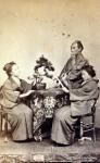 Shimooka, Renjo c.1865-70 "Scene Around Table"