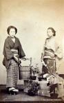 Shimooka, Renjo - Two Females with Bucket