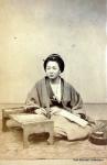 Shimooka, Renjo - Woman Writing Letter